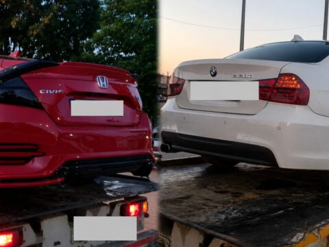 Drift yapan alkollü sürücünün gözünün yaşına bakılmadı