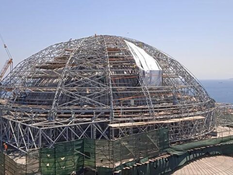 Ayasofyanin ana kubbe restorasyonunda yeni donem BwuKJRne